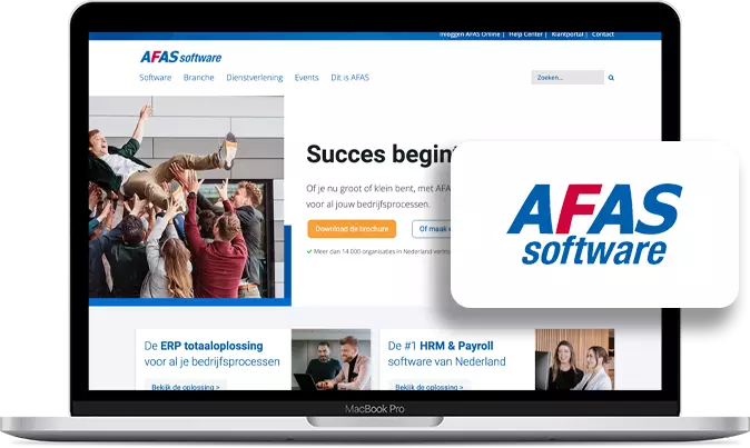 Afas koppeling Clickker -